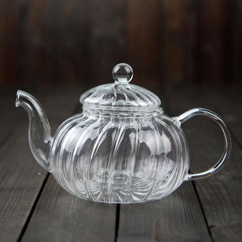 Glass Teapot With Infuser and Lid (20oz.)