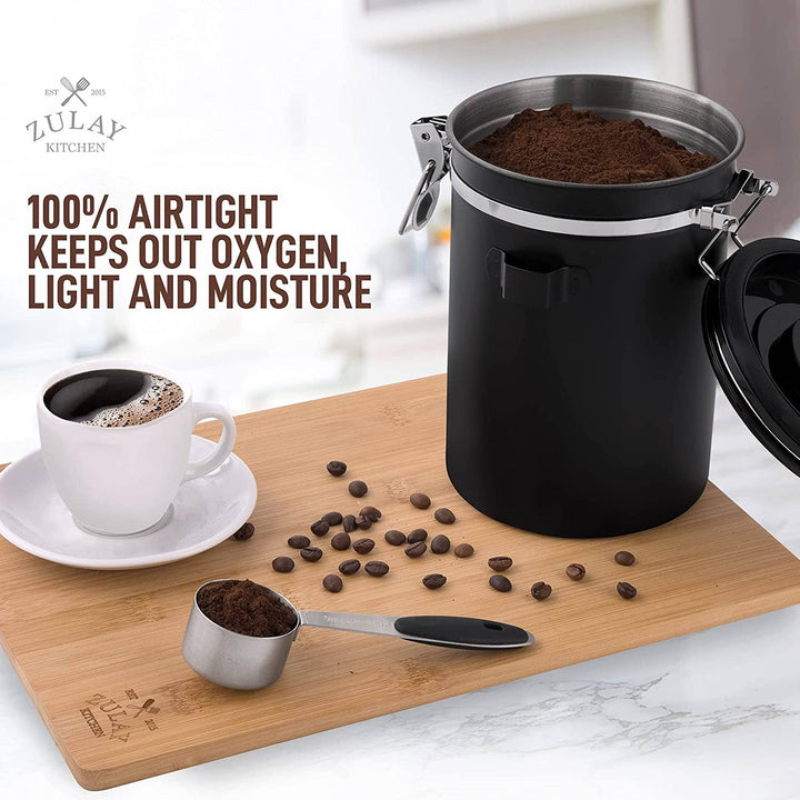 21oz Coffee Canister For Ground Coffee