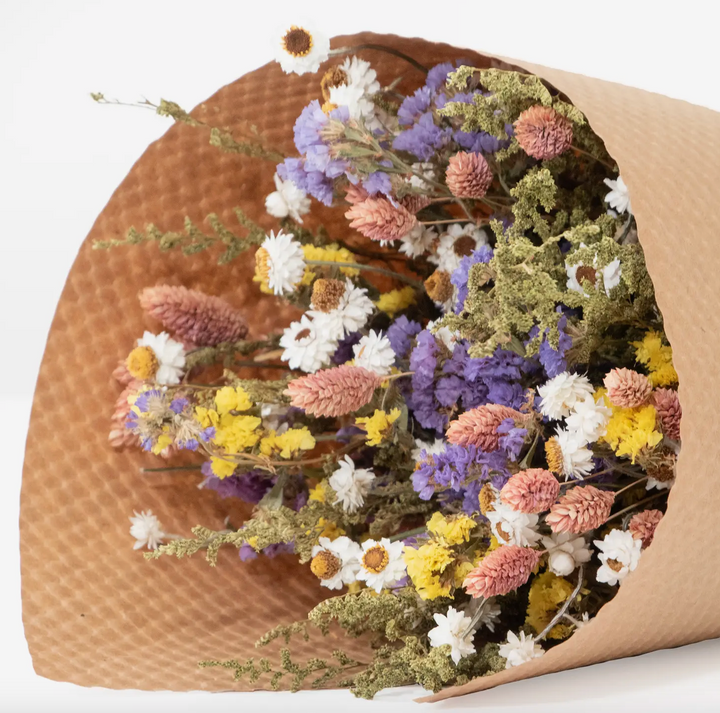 Dried Flower Mixed Color Bouquet