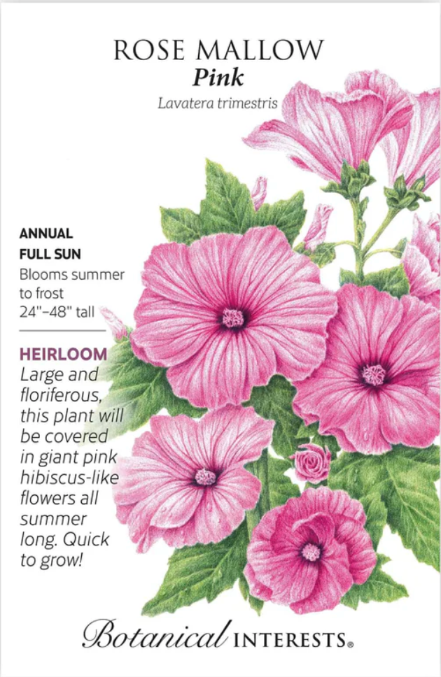 Pink Rose Mallow Seeds