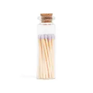 Glass Bottle of Matches