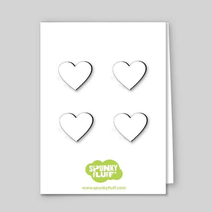 Mini Heart Magnets