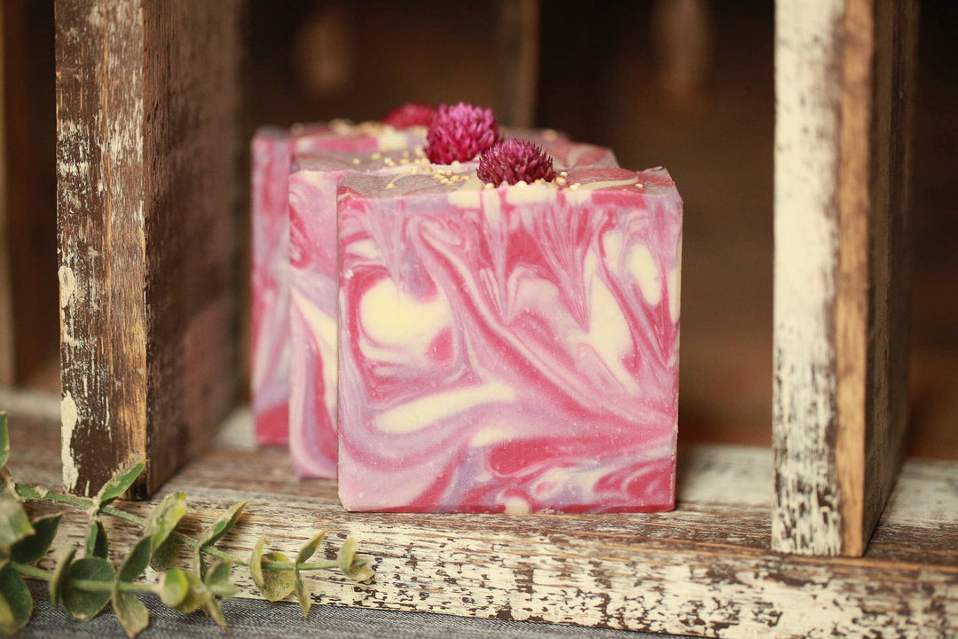 Black Raspberry Vanilla Artisan Bar Soap, 4.5 oz.
