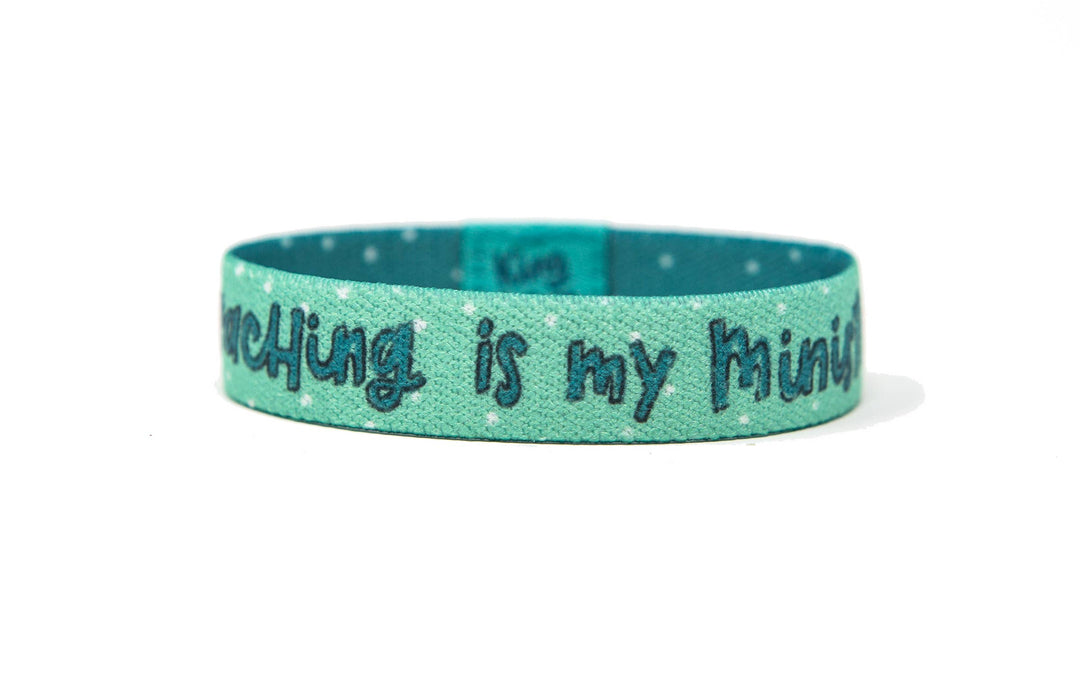 Teaching is My Ministry Stretchy Bracelet