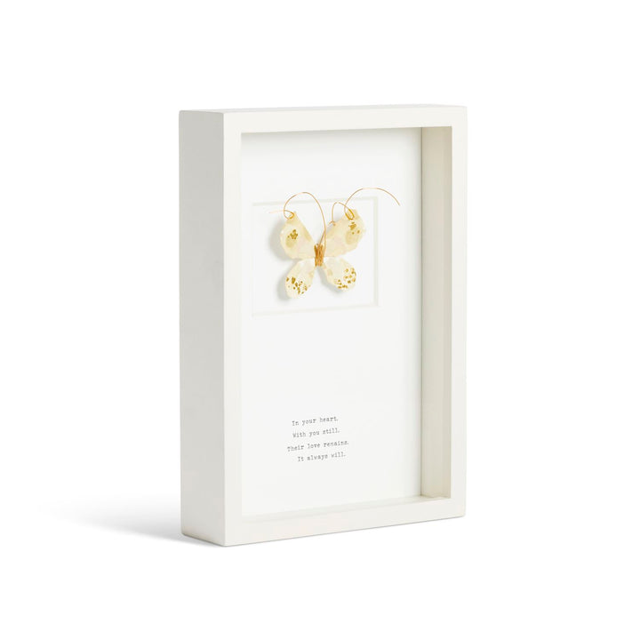 Remembrance Butterfly Quote Wall Art - 10x7in