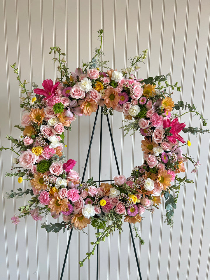 Sympathy Floral Wreath