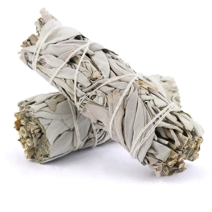 White Sage Smudge Sticks 4"