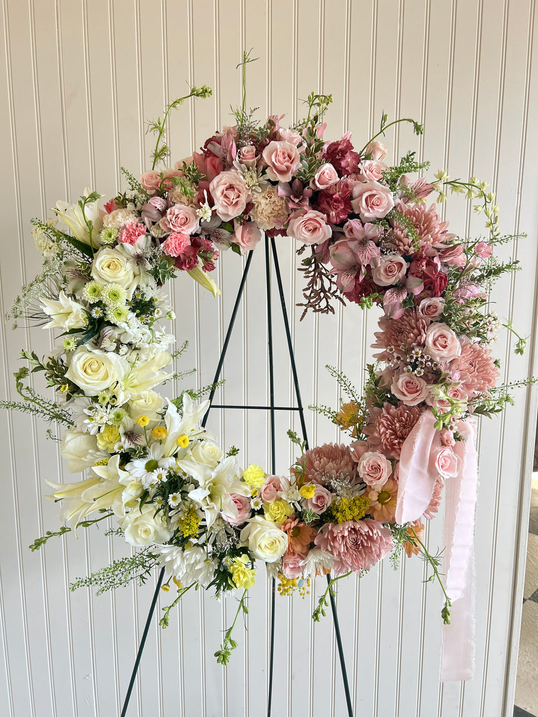 Sympathy Floral Wreath