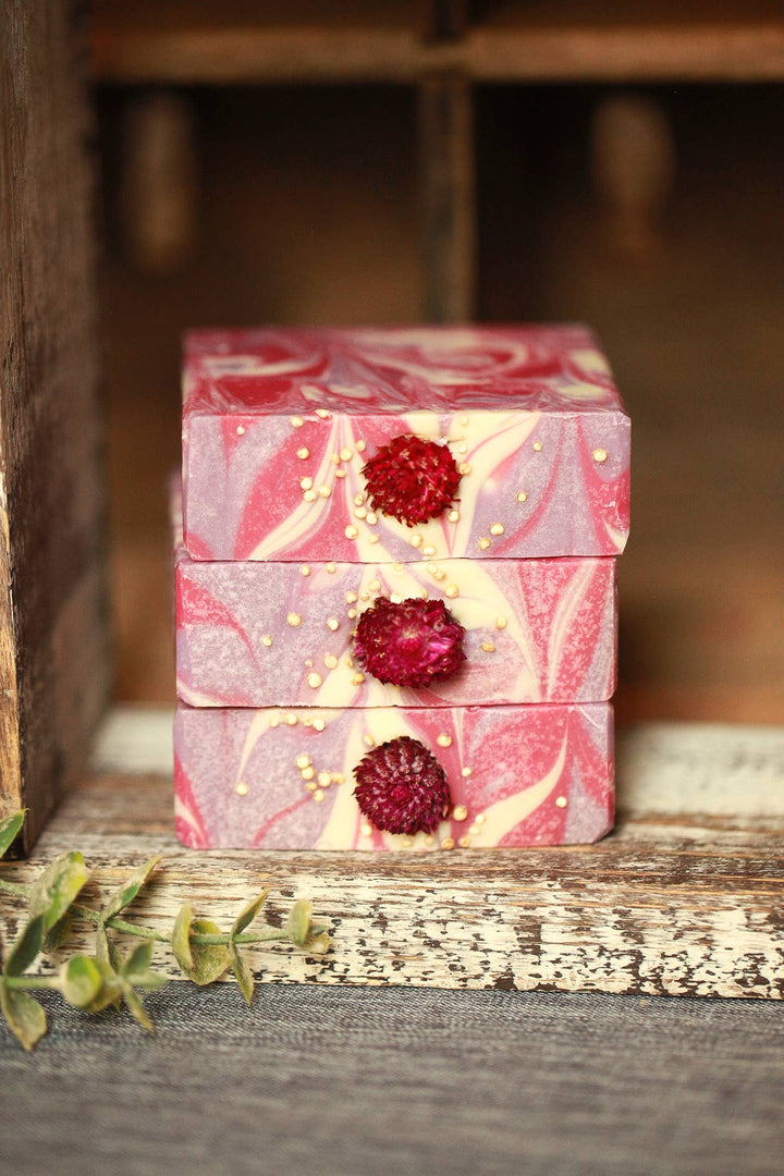 Black Raspberry Vanilla Artisan Bar Soap, 4.5 oz.