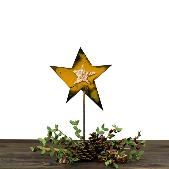 Collectible Star, Metal Star Christmas Decoration
