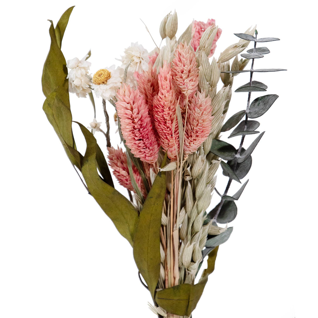 MINI Pink Larkspur & Baby Eucalyptus Bouquet