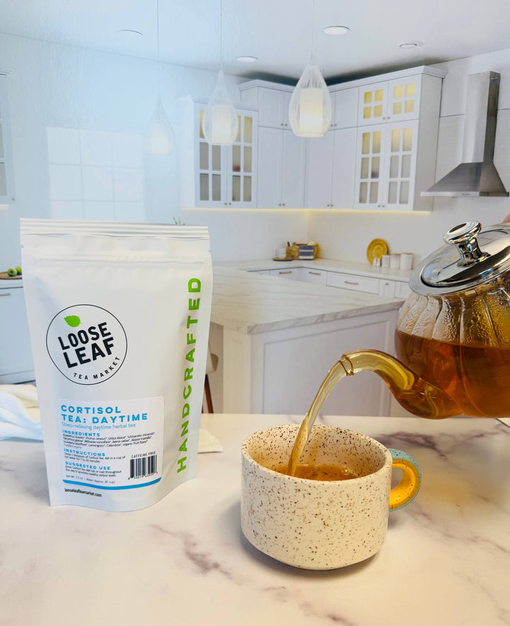 Cortisol Tea - Daytime Herbal Blend For Easing Stress