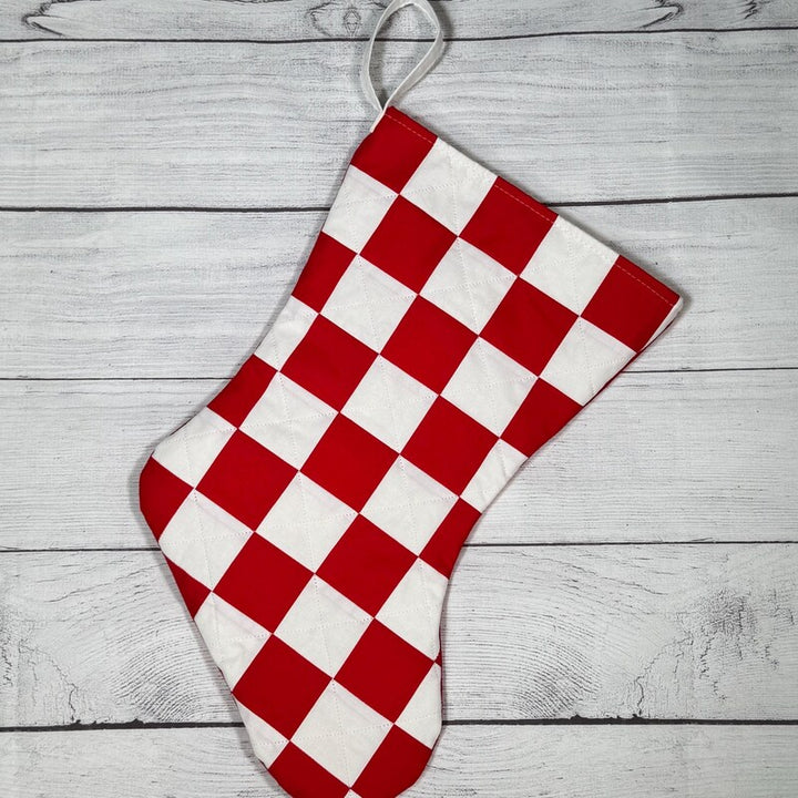 Handmade custom designer Christmas stockings