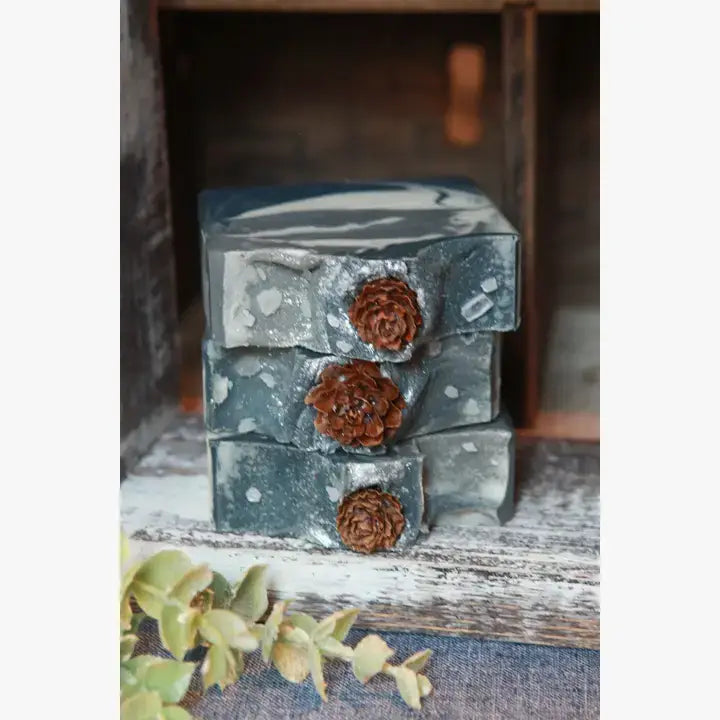 Pine & Mint Artisan Bar Soap, Tallow Soap, 4.5 oz.