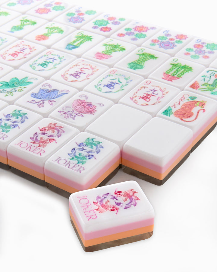 Pearlescent Mahjong Tiles - Oh My Mahjong
