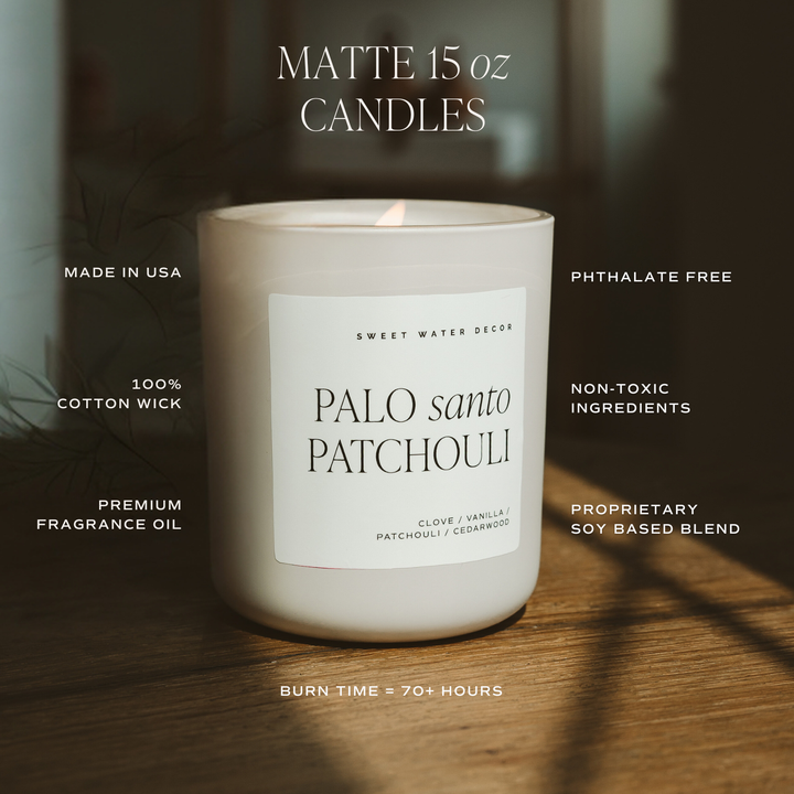 Flower Shop 15 oz Soy Candle, Matte Jar - Home Decor & Gifts