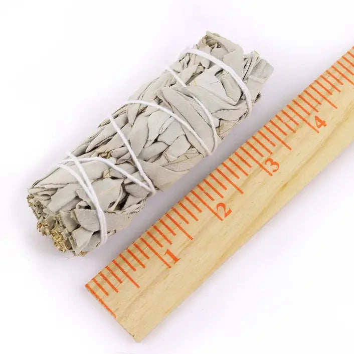 White Sage Smudge Sticks 4"