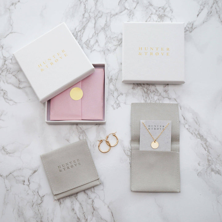 Tiny Freshwater Pearl Row on 14K Gold fill Necklace