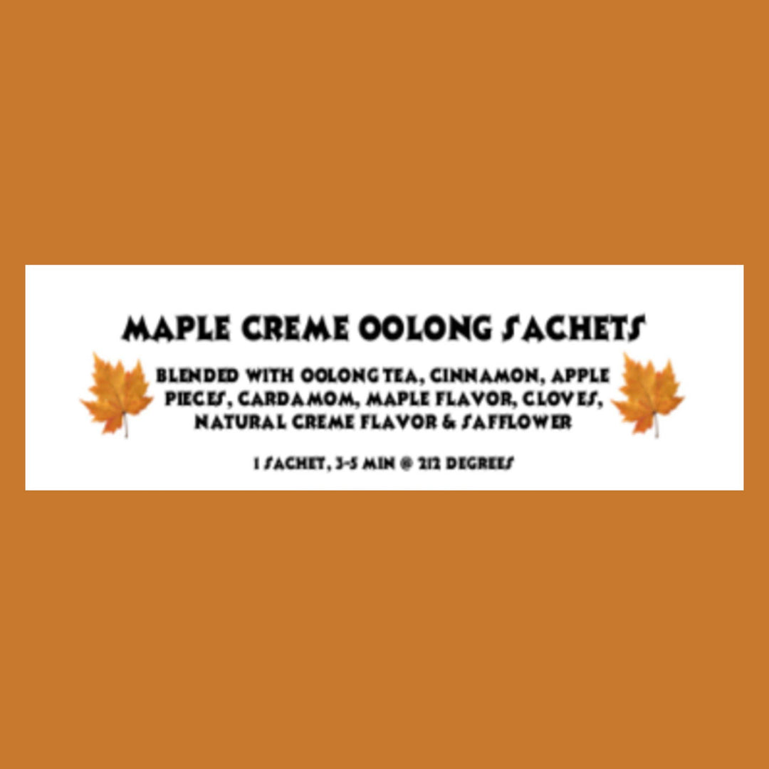 Gourmet Maple Creme Oolong, 15 Sachets