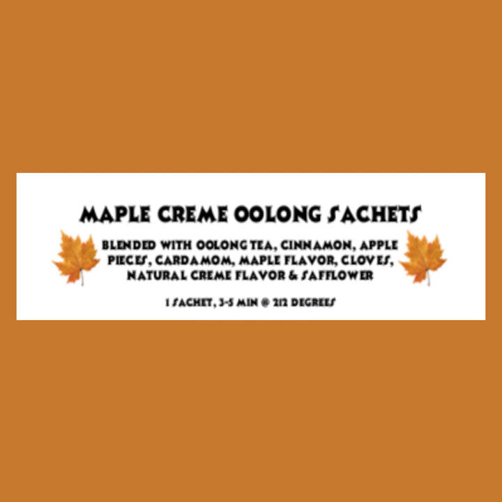 Gourmet Maple Creme Oolong, 15 Sachets