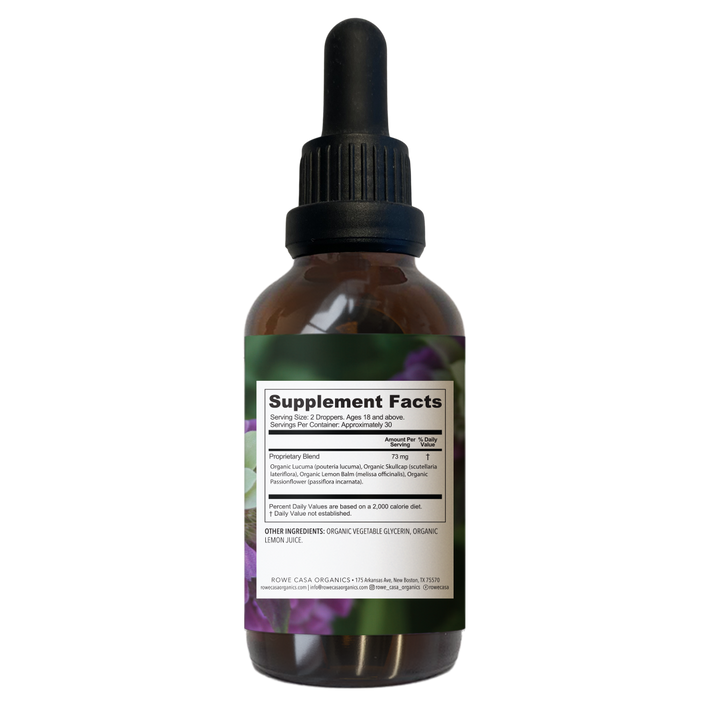 ANXIETY SUPPORT TINCTURE | 2 OZ