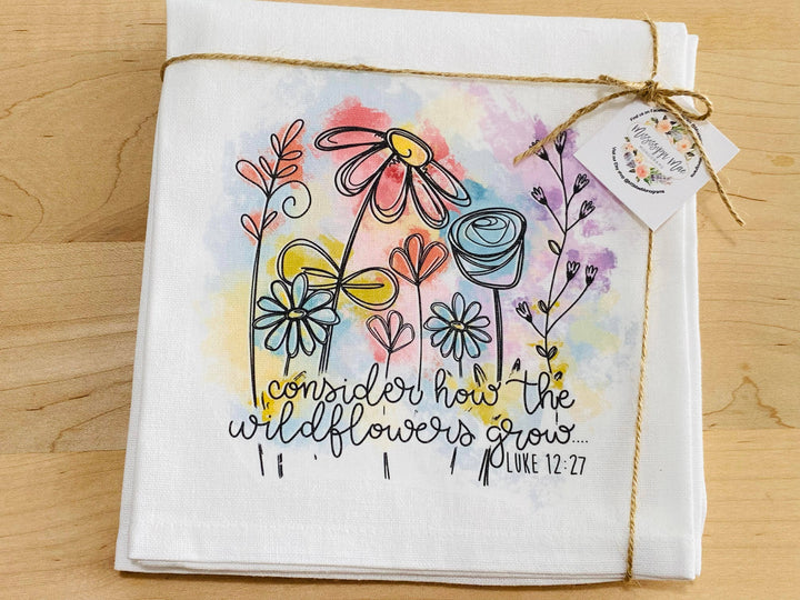 Wildflowers Kitchen Towel