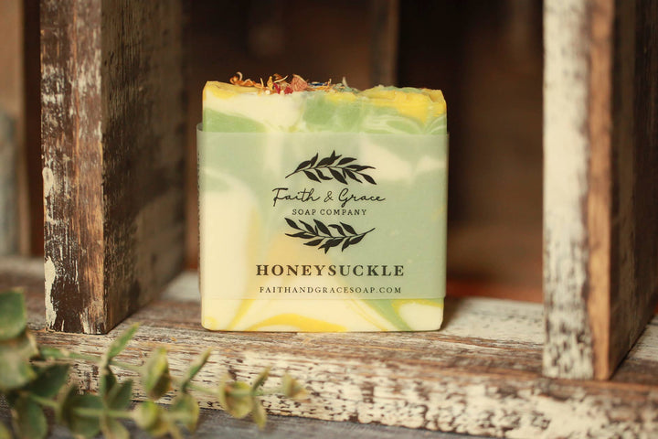 Honeysuckle Artisan Bar Soap, 4.5 oz.