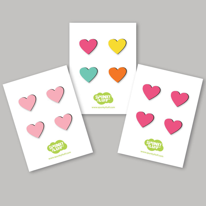Mini Heart Magnets