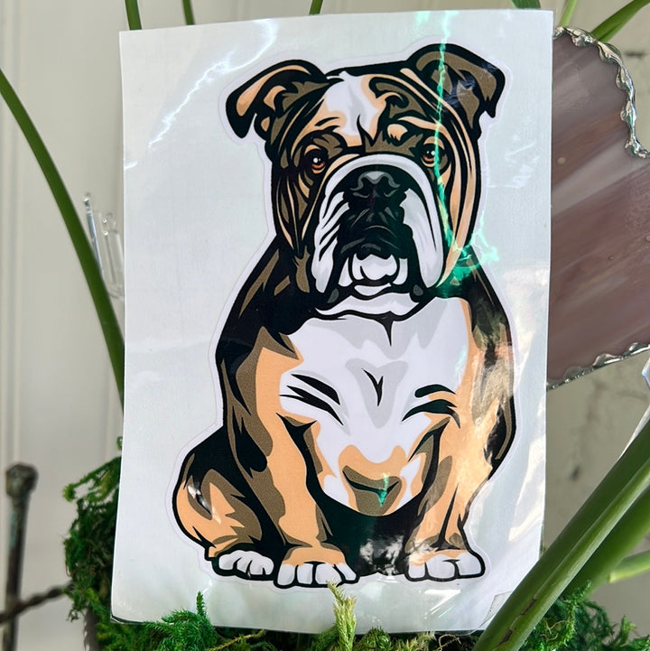 Bulldog Car Stickers