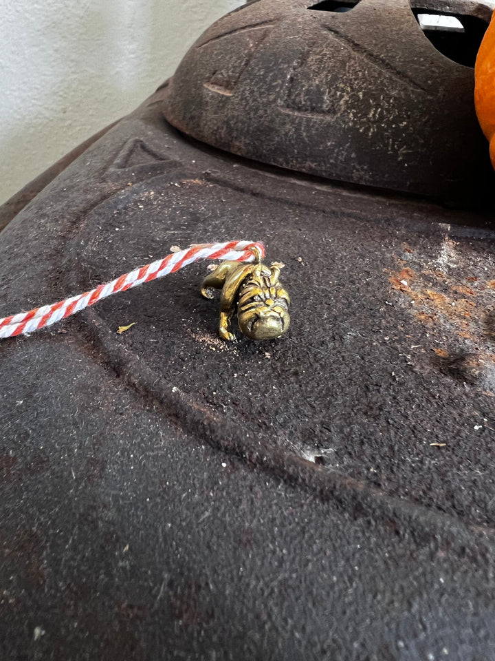 Mini Brass Bulldog