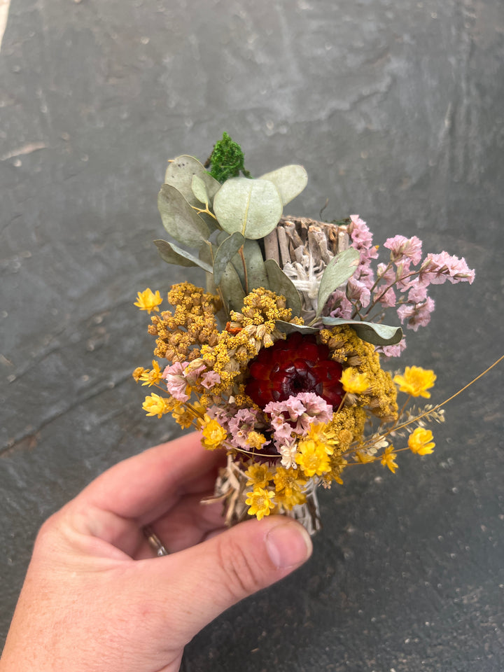 Seasonal Floral Sage Stick