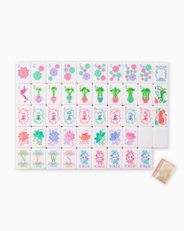 Pearlescent Mahjong Tiles - Oh My Mahjong