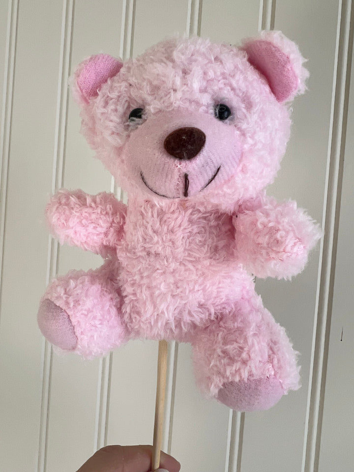 Teddy Bear Flower Pick