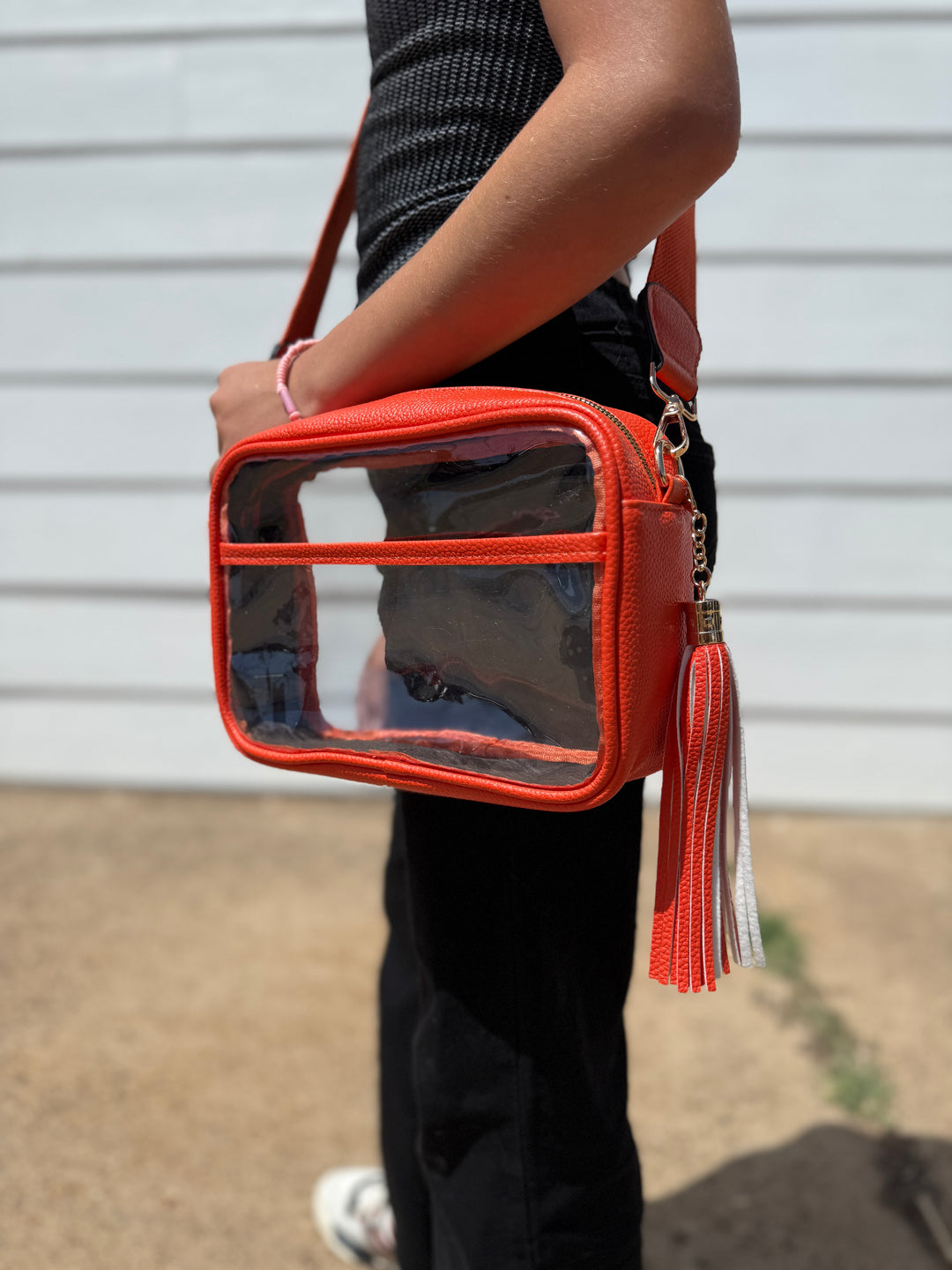 Game Day Stadium Rectangle Clear Bags