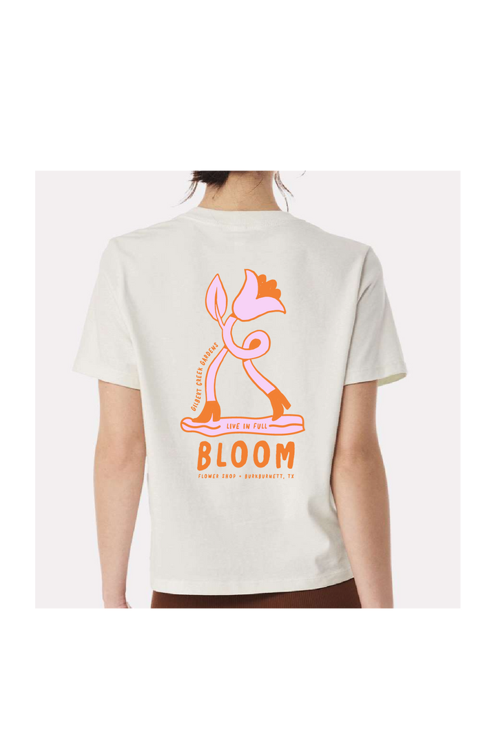 Live in Full BLOOM Tee