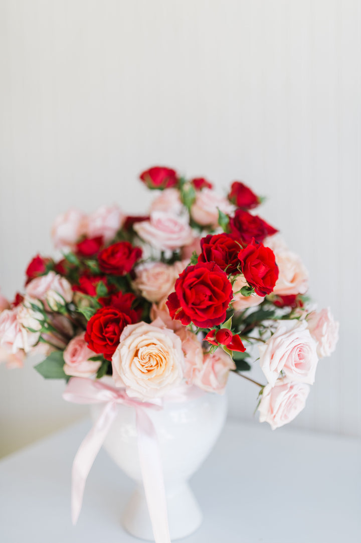 Forever Yours Rose Vase