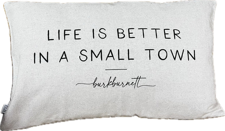 Burkburnett Better In A Small Town Custom Pillow