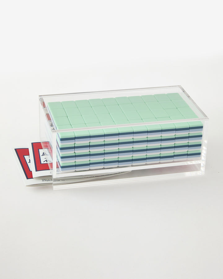 Mahjong Tile Box - Clear Acrylic