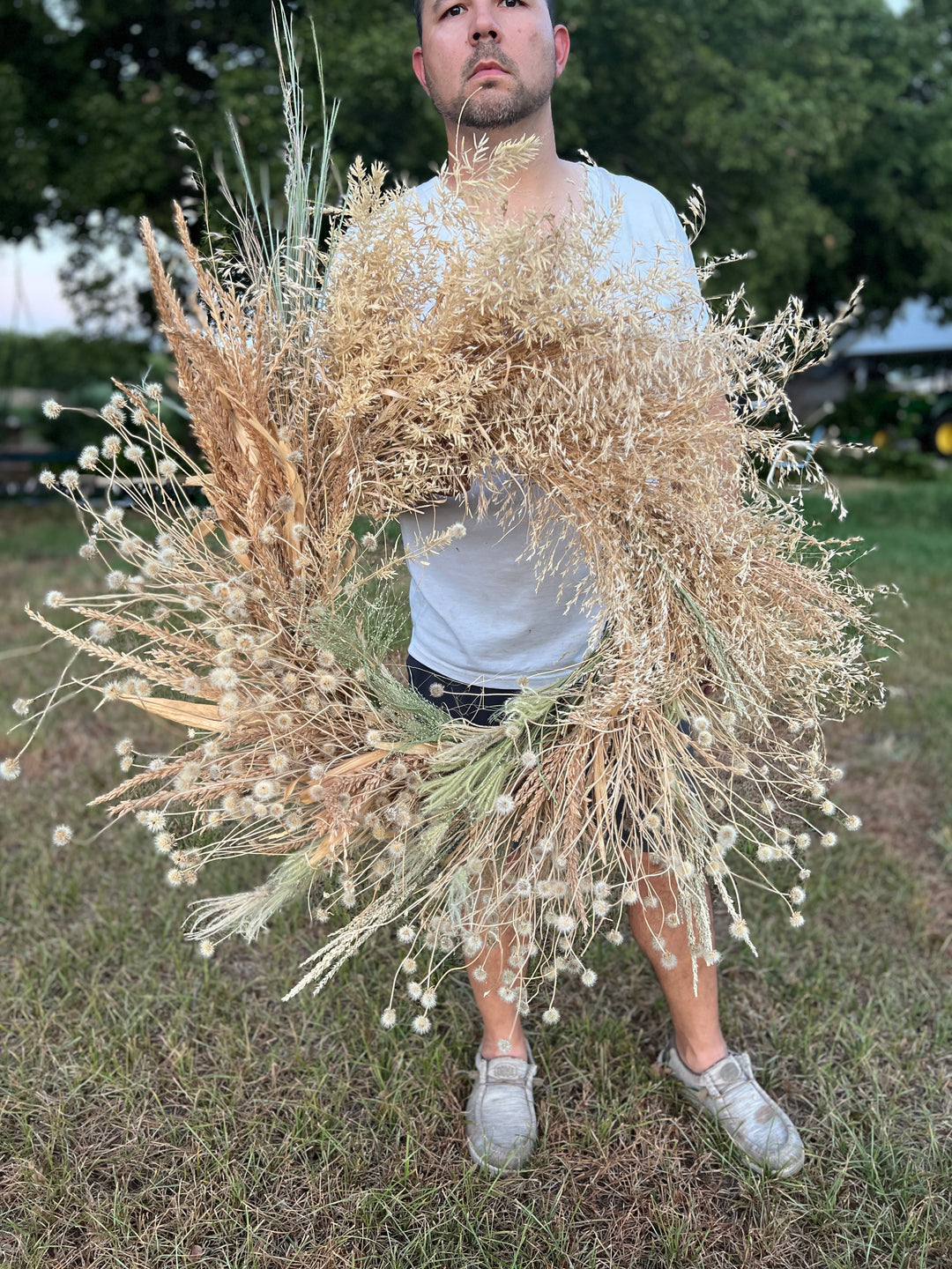 Golden Praire Wreath