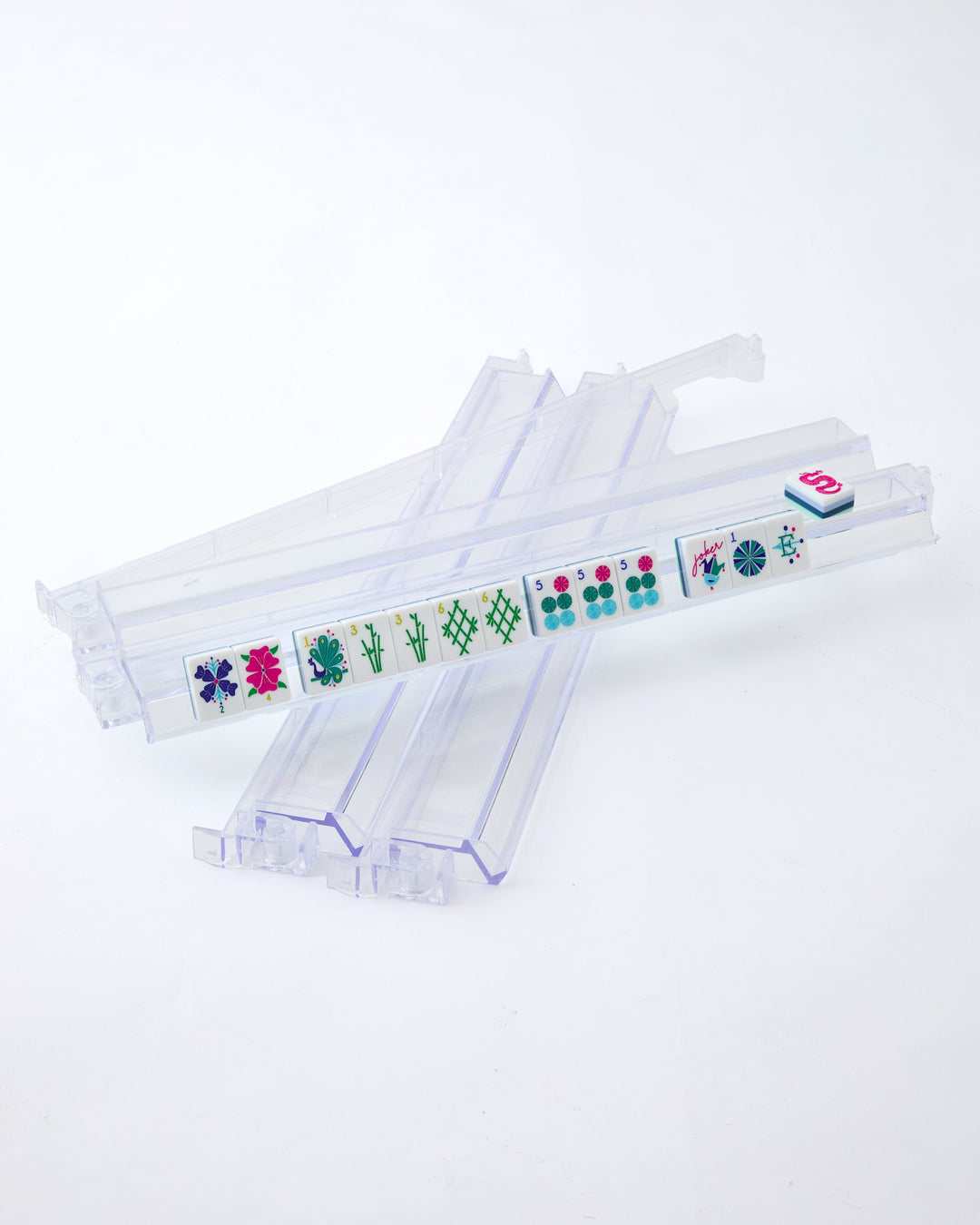 Acrylic Rack and Pusher Set - Oh My Mahjong