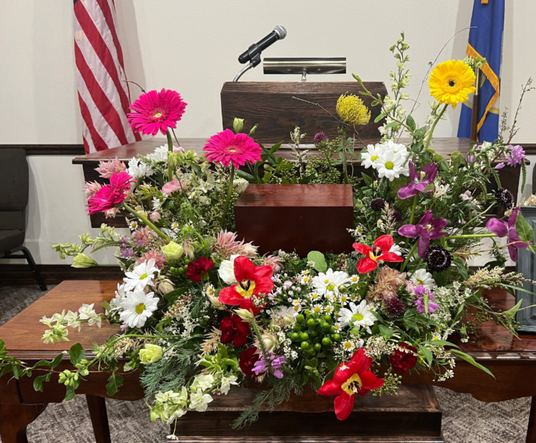 Sympathy Floral Cremation Tribute Meadow