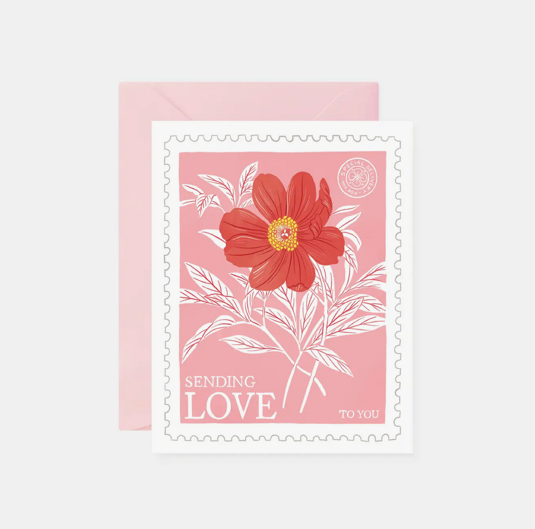 Sending Love  | Valentine's Day Greeting Card