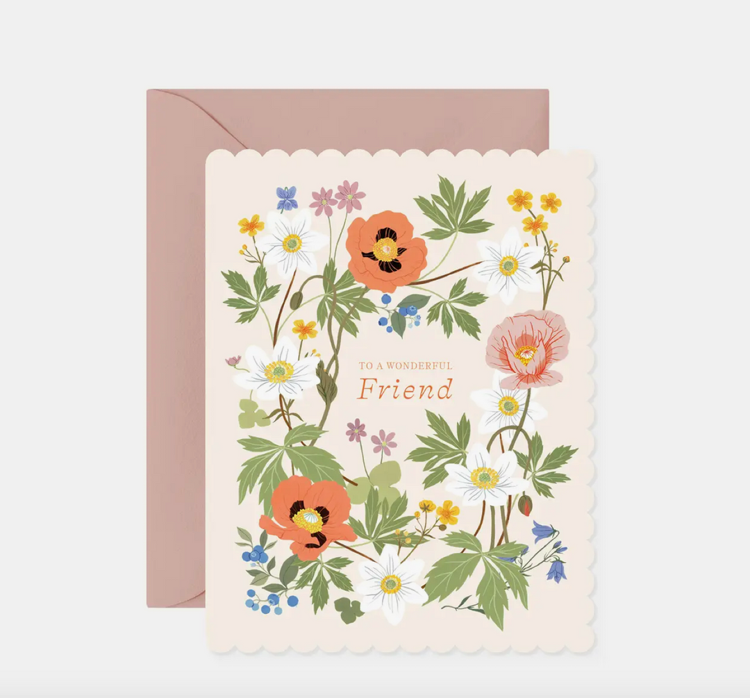 Wonderful Friend  | Greeting Card