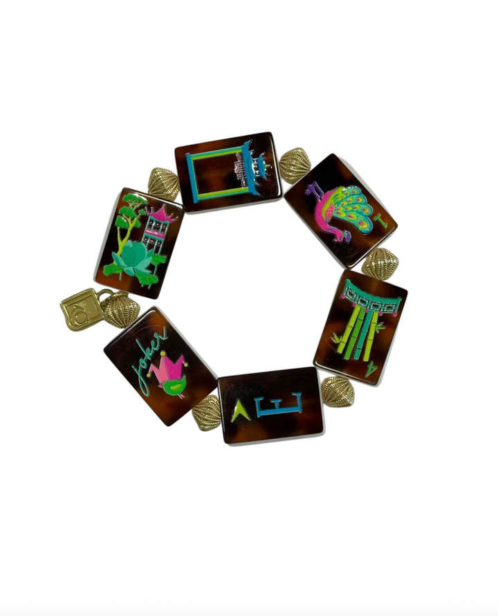 Mahjong Tile Bracelet