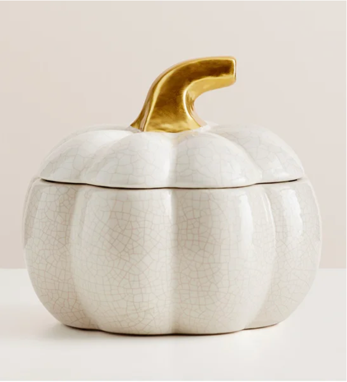 Ceramic Pumpkin Centerpiece