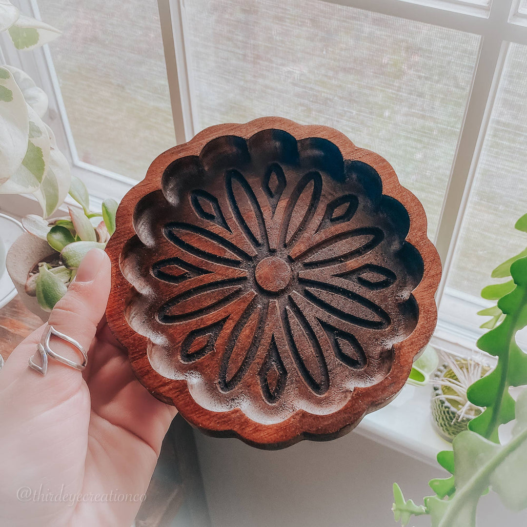 Hardwood Floral Tray, Catchall Tray, Plant Lovers Gift