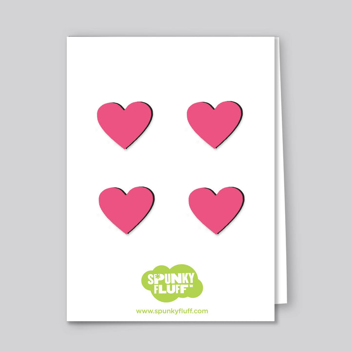 Mini Heart Magnets