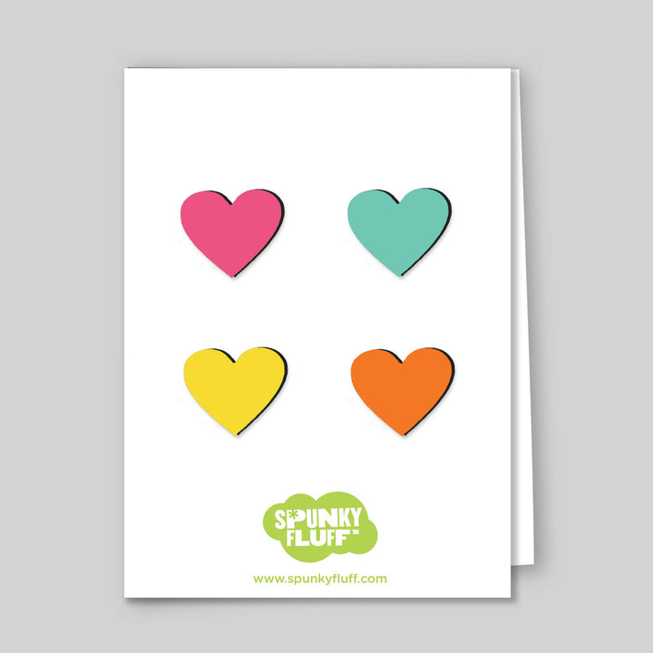 Mini Heart Magnets