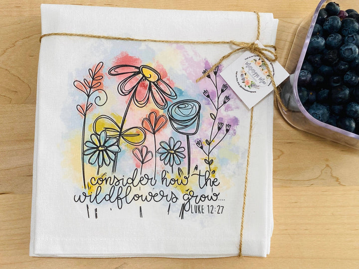 Wildflowers Kitchen Towel