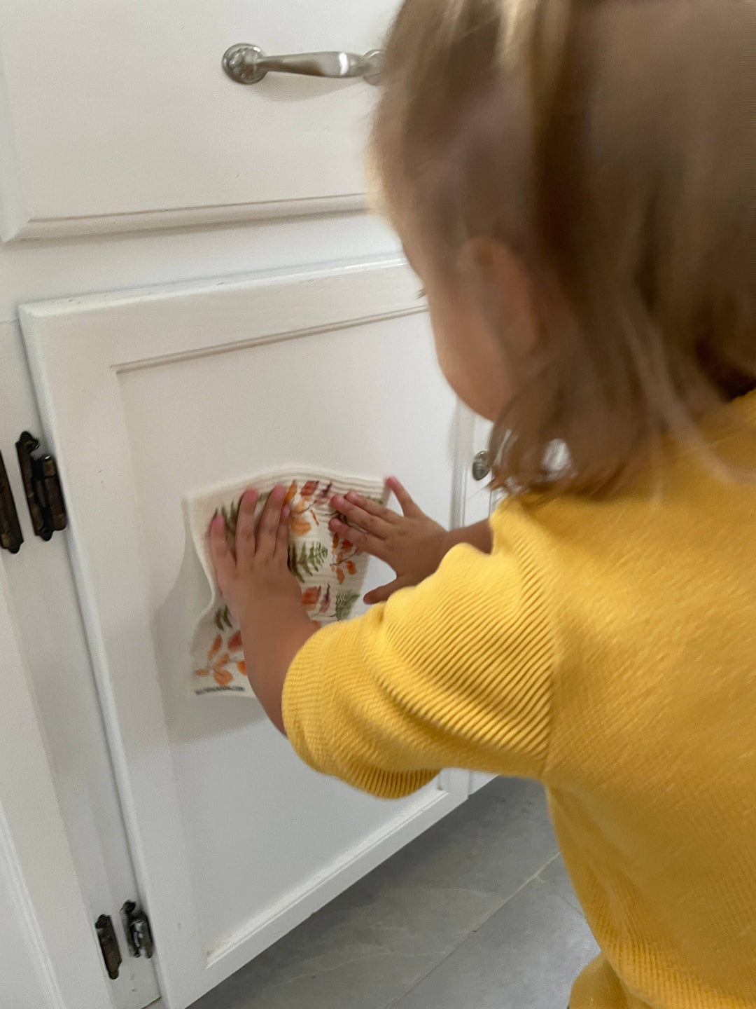 Flower Dishcloth Peony Flower Reusable Swedish Dish Cloth